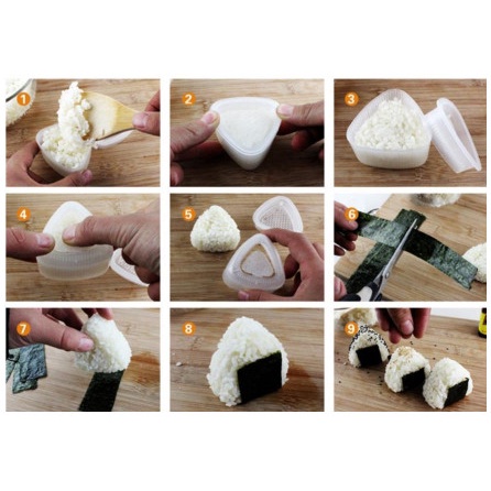 Mold Onigiri Cetakan Onigiri Nasi Kepal Onigiri Rice