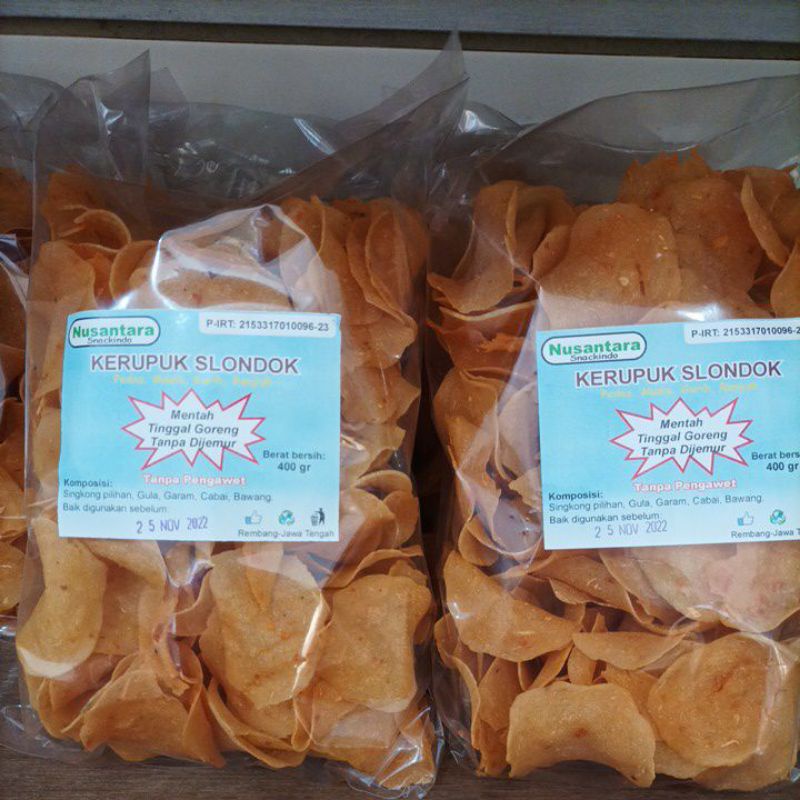

Kerupuk Slondok