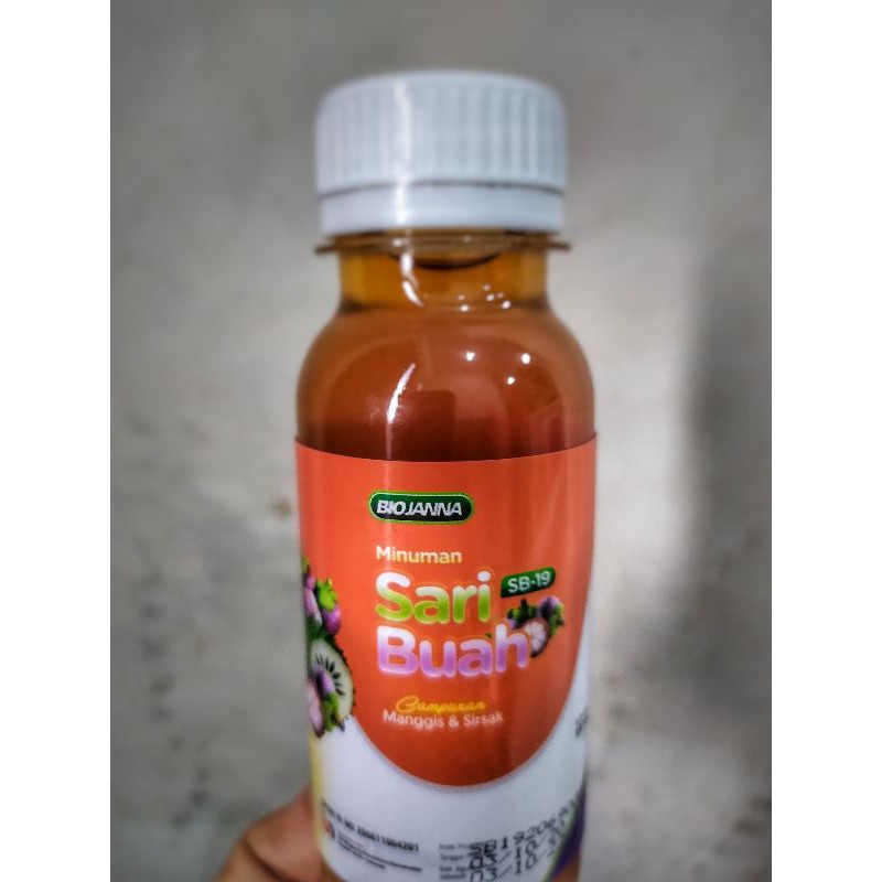 

Sari Buah Manggis dan Sirsak Biojanna