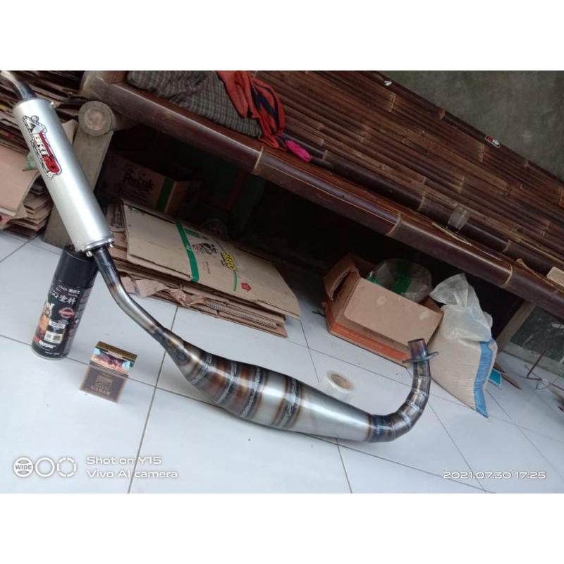 knalpot satria kolong 2tak