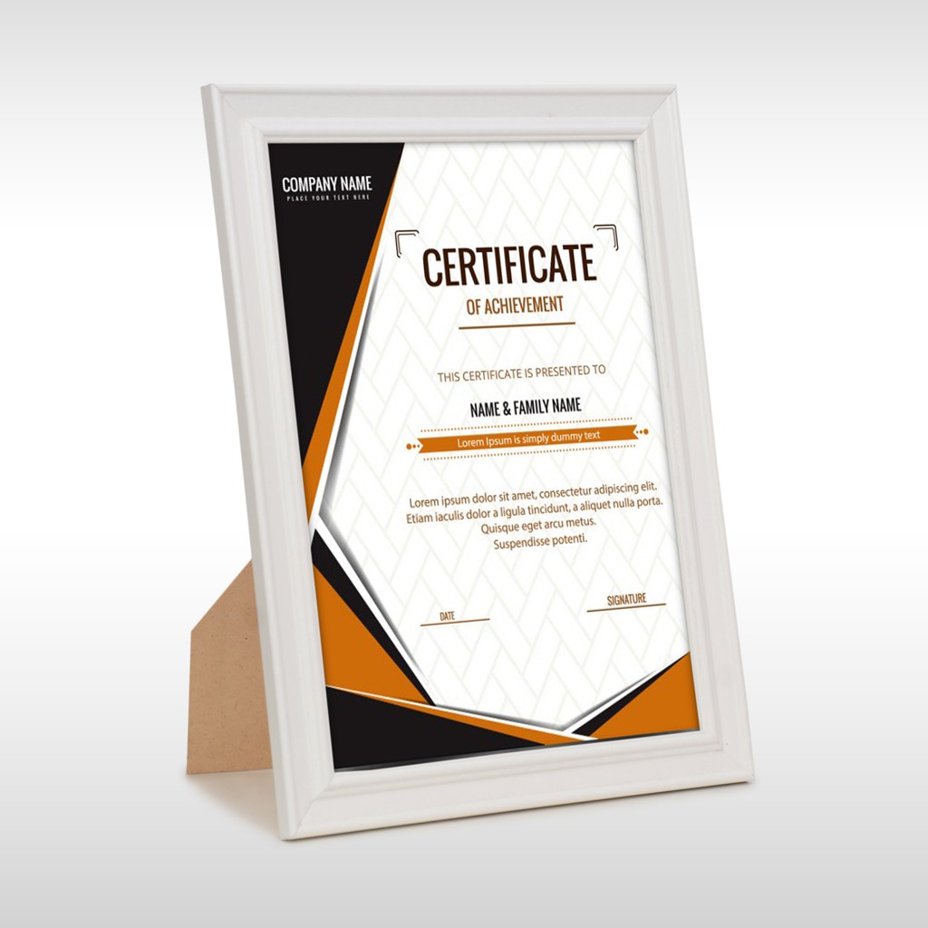 Frame Foto Ukuran 8RW/A4 Matt/List Minimalis | Shopee Indonesia