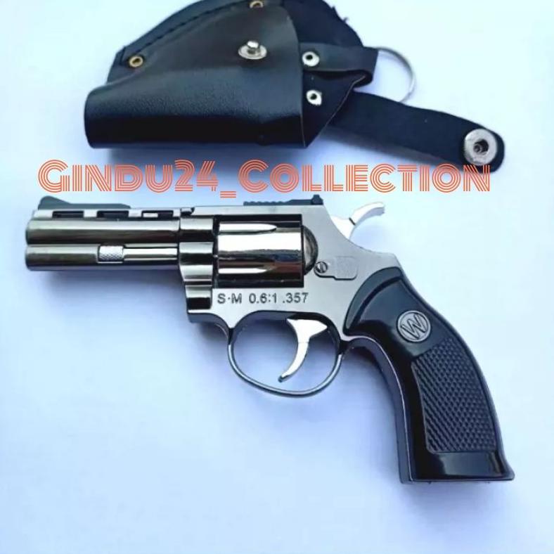 {}-KOREK API MODEL PISTOL PYHTON COLT REVOLVER BARA JET LAS TERBARU | PISTOL KOREK API MIRIP ASLI | 