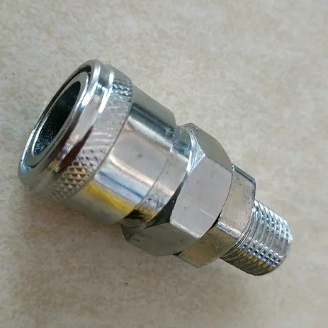 Quick Coupler SM20 Female Copler Selang Angin Recoil Spiral SM-20 / Sambungan Selang Kompresor SM 20