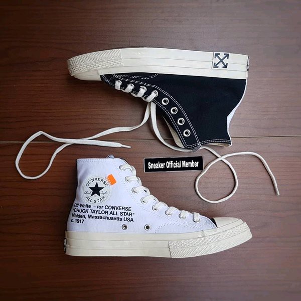 all star off white black