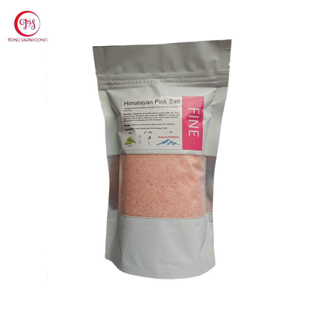 Garam Himalaya 500 gr - Natural Himalayan Pink Rock Salt - Himsalt