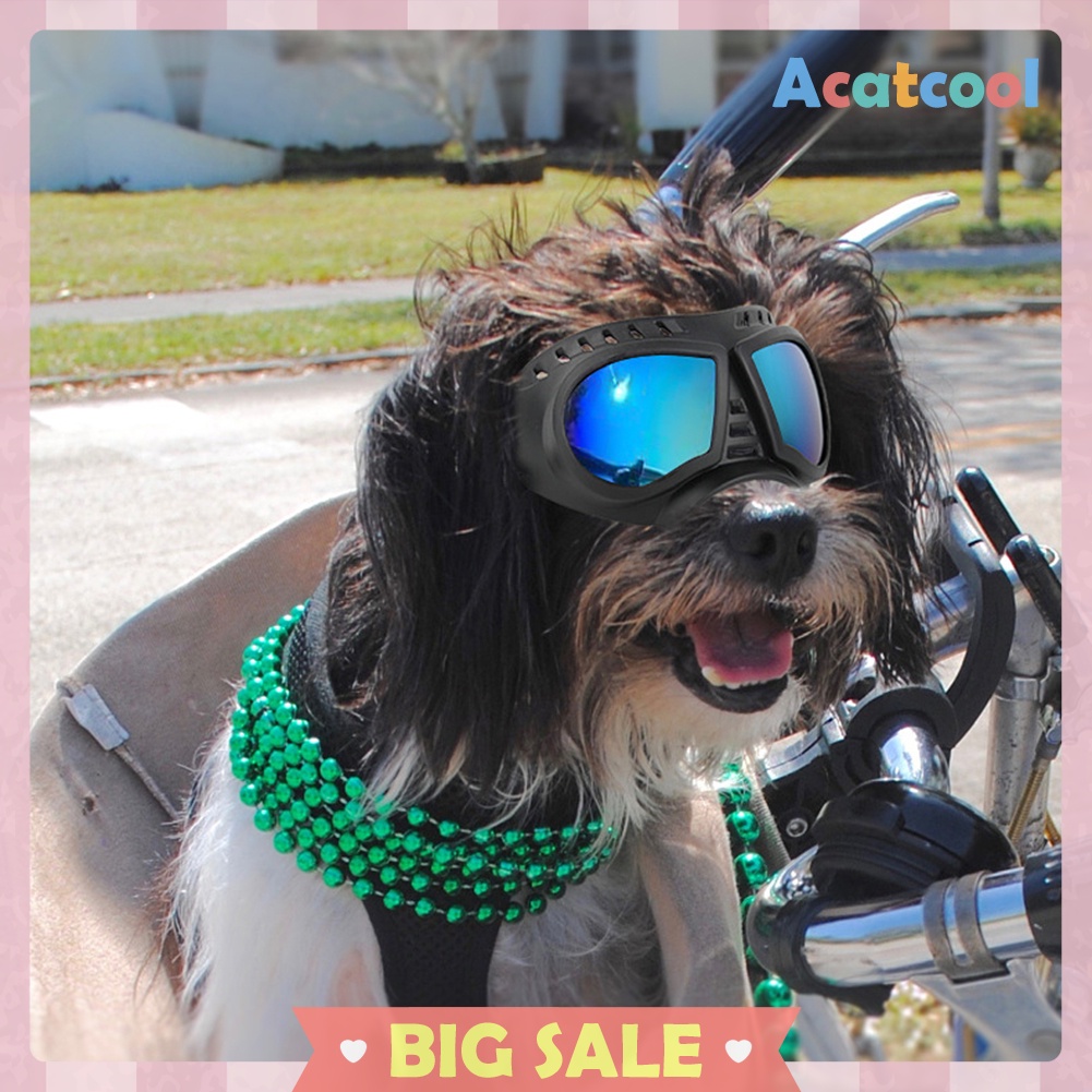 Cool Dog Sunglasses Anti-UV Goggles Pet Eye Wear Summer Glasses Accessory