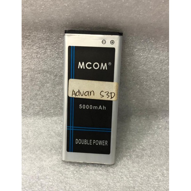 BATERAI DOUBLE POWER MCOM 5000 MAH ADVAN S3D