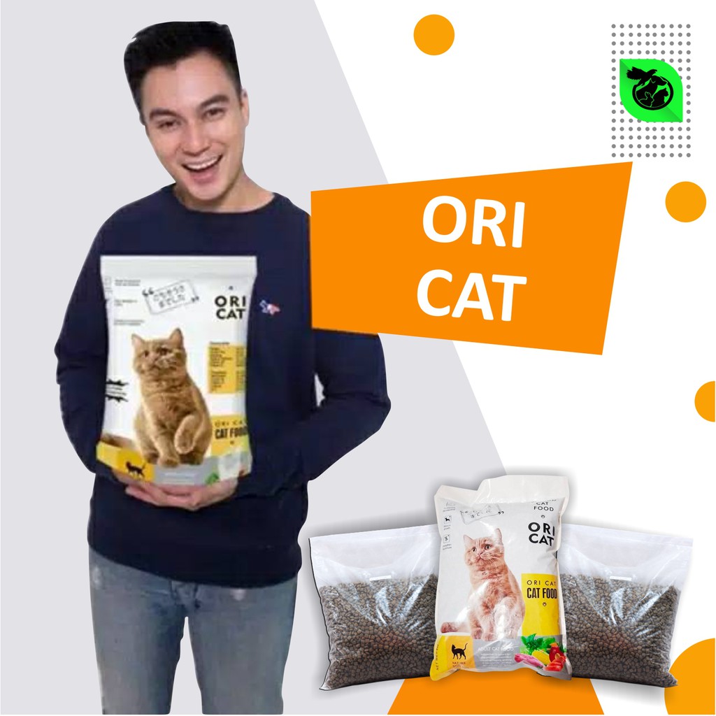 Ori Cat Food Makanan Kucing Dewasa Adult Oricat Repack Murah Non Bolt