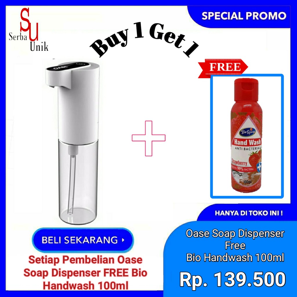 Automatic Soap Dispenser ASD1 Oase Garansi Resmi Oppo Indonesia
