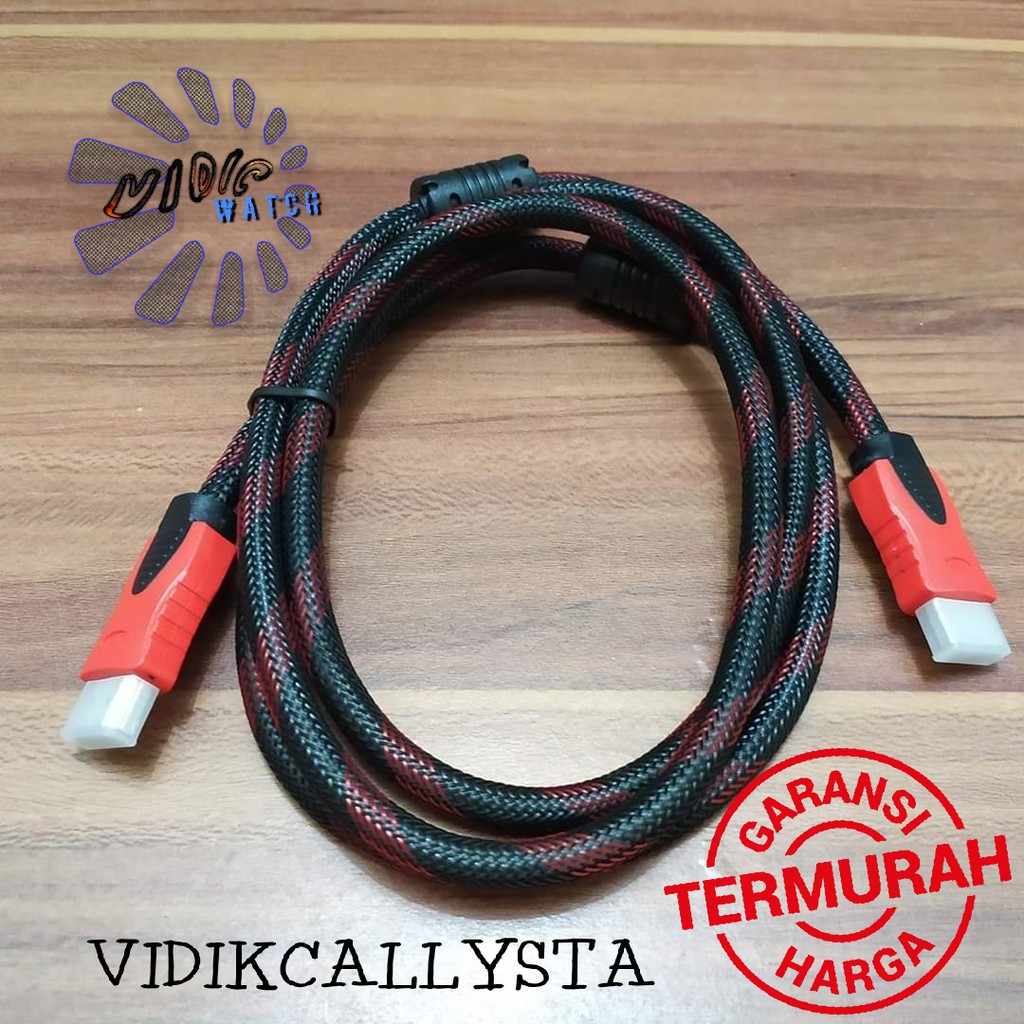 KABEL HDMI TO HDMI HIGH SPEED HD TV CABLE ORIGINAL 3 METER