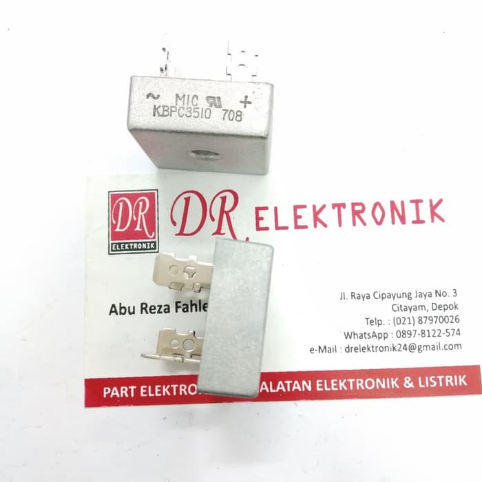 Dioda bridge kotak MIC ori original asli KBPC3510 35A 35 ampere 1000V