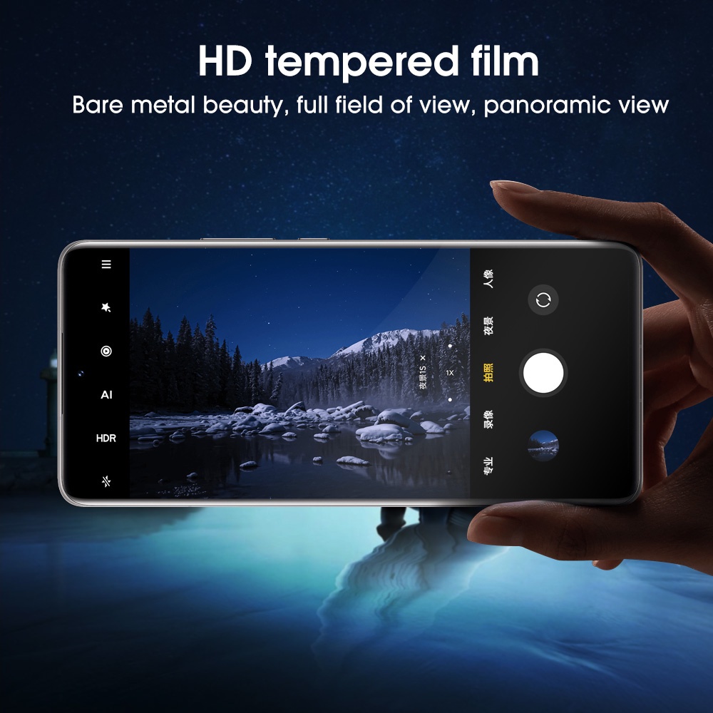 3pcs Tempered Glass 9H Ultra Tipis Pelindung Lensa Kamera Untuk Xiaomi 12 / 12 Pro / 12X