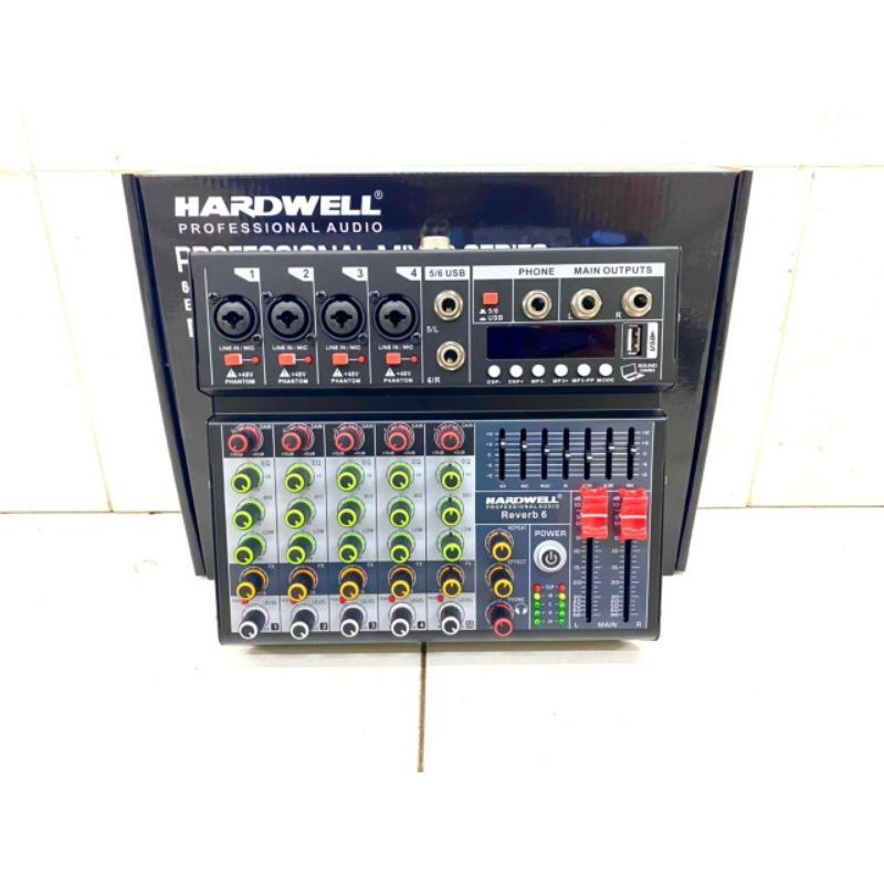 Mini Mixer Hardwell Reverb 6 / Reverb-6 / Reverb6 Original