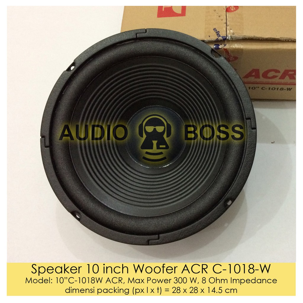 speaker acr 10 inch