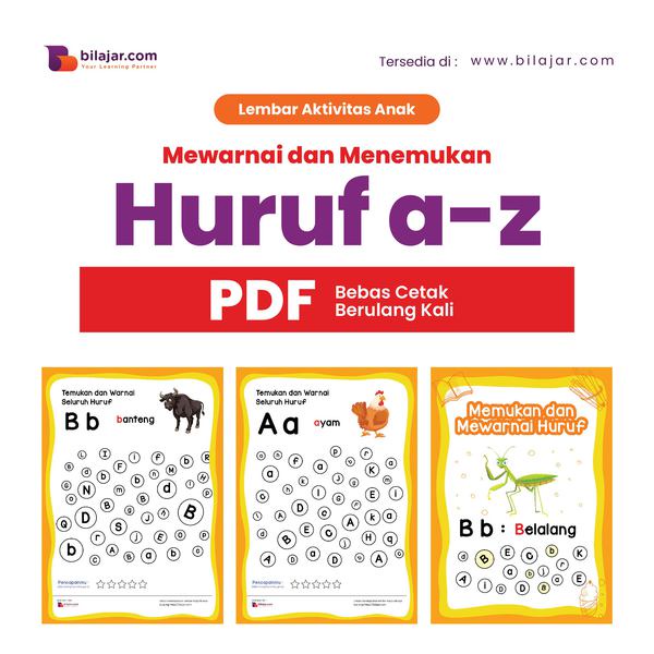 

PDF File Belajar Menemukan dan Mewarnai Huruf 27 Halaman