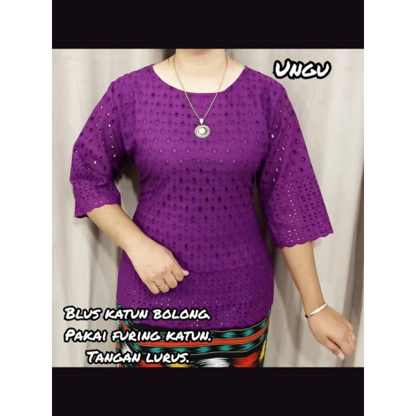 blouse katun bolong bangkok