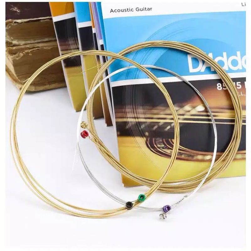 Senar Gitar DAddario String Akustik .010-.050 85/15 BRONZE EZ900