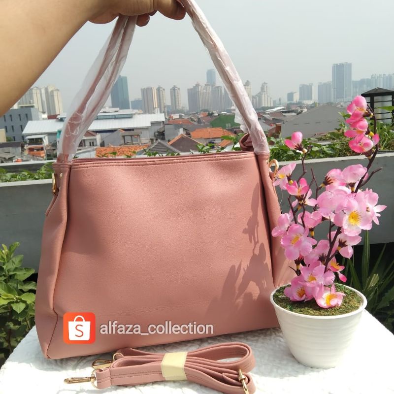 ALFAZA Tas HOBO Wanita TAS TOTE  Variasi Dompet ukuran T23xP29xL10