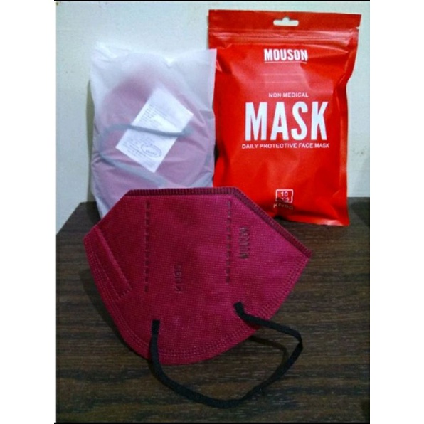 masker kn95 mouson warna warni isi 10lembar