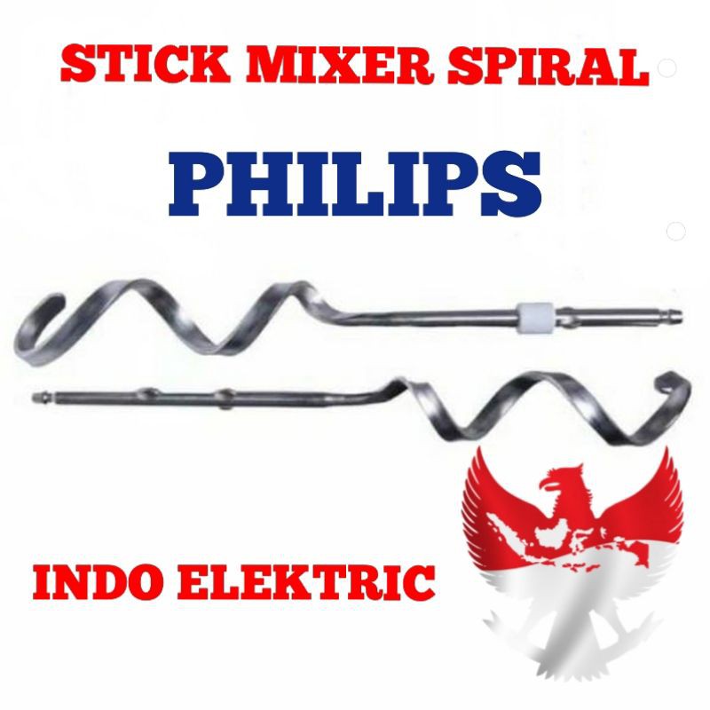 STICK MIXER PHILIPS ULIR SPIRAL STAINLESS