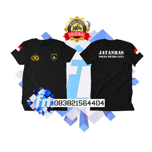 KAOS PENDEK POLISI JATANRAS POLDA METRO JAYAA