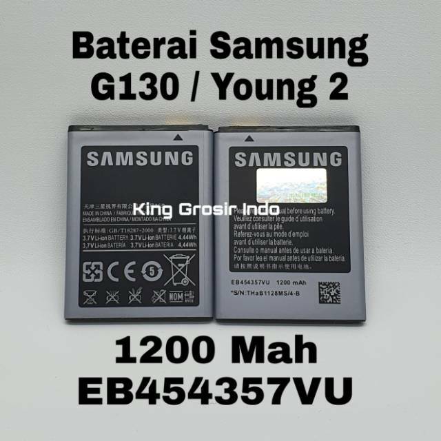 Baterai Samsung G130 / Young 2 Original OEM EB454357VU Battery