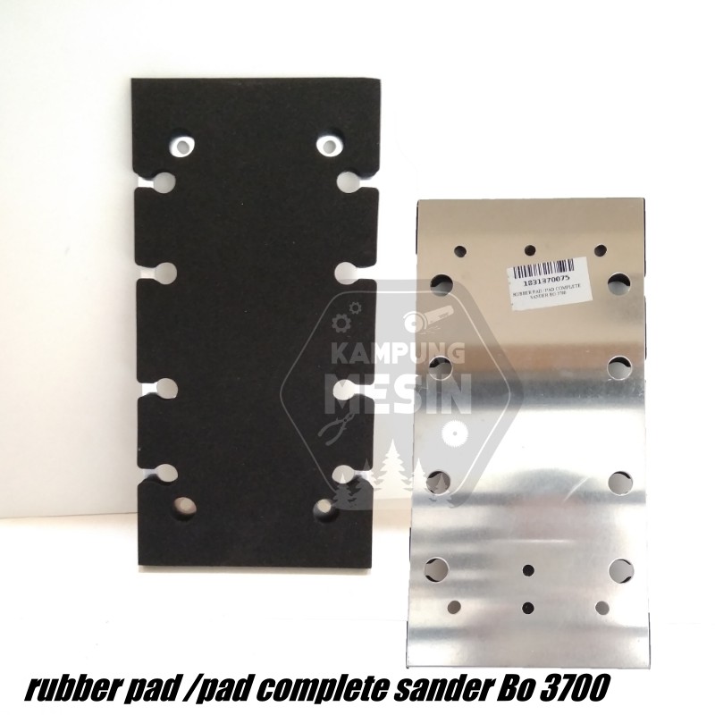 Rubber pad Sander BO3700 Bantalan Amplas BO3700 Pad Sander BO3700