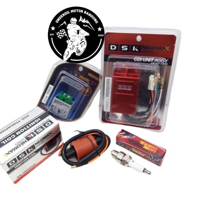 PAKET UPGRADE CDI KIPROK KOIL BUSI RACING FIZR F1ZR FIZ R FORCE 1 ORIGINAL DSK NEOMAX NO LIMIT