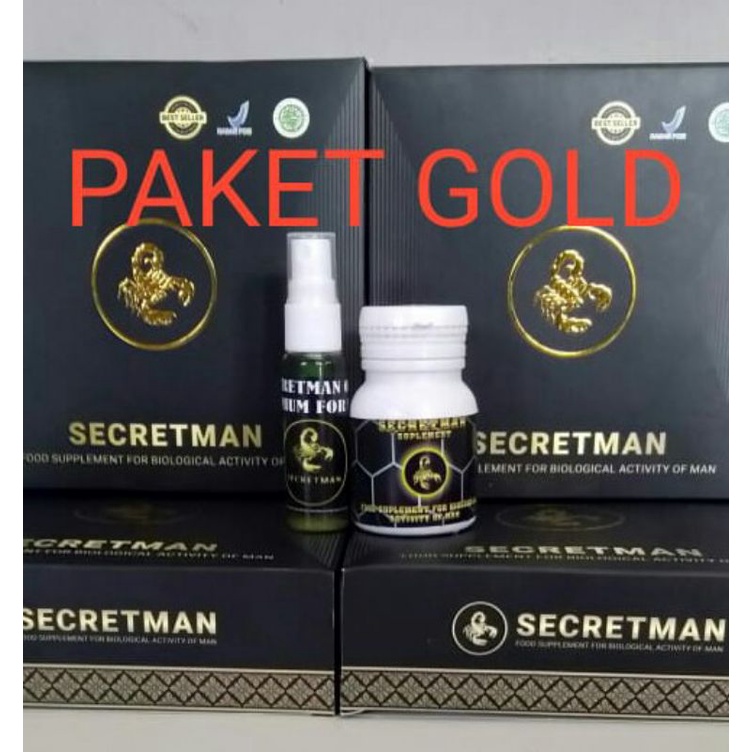 SECRETMAN GOLD(PEMBESAR MR.P&amp;PEMANJANG/TERLARIS/TERVIRAL)