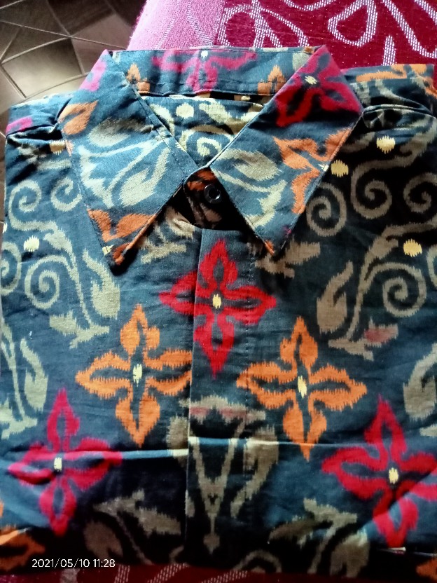 Batik Couple Jumbo Ld 110 Ld 120 Maura Sania Ruffle Ori Ndoro Jowi Dnt Size M L Xl All Size