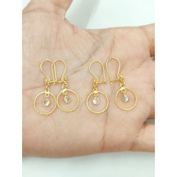 ANTING KAIT DEWASA PERAK 925 LAPIS EMAS 24K