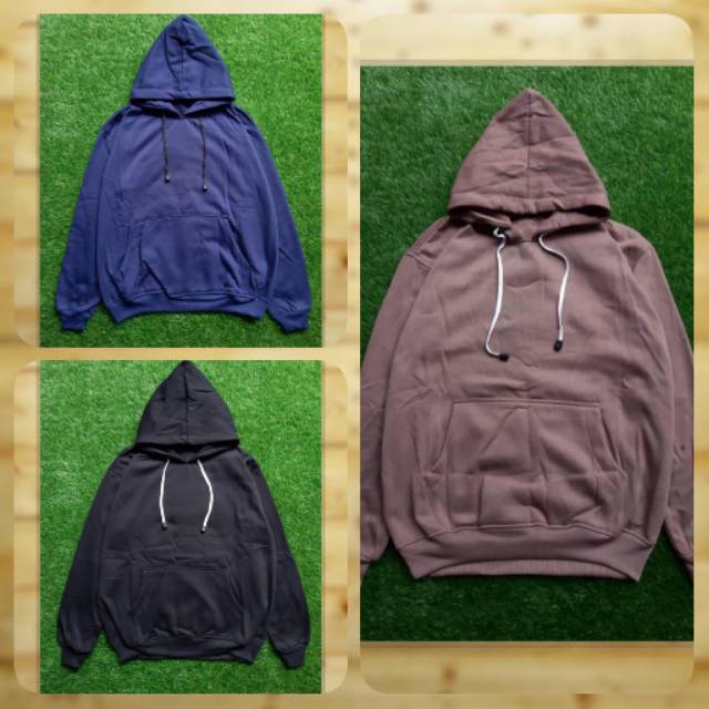 [COD BAYAR DITEMPAT] SWITER HITAM POLOS / SWEATER CEWEK COWOK / SWEATER POLOS / JAKET POLOS PREMIUM