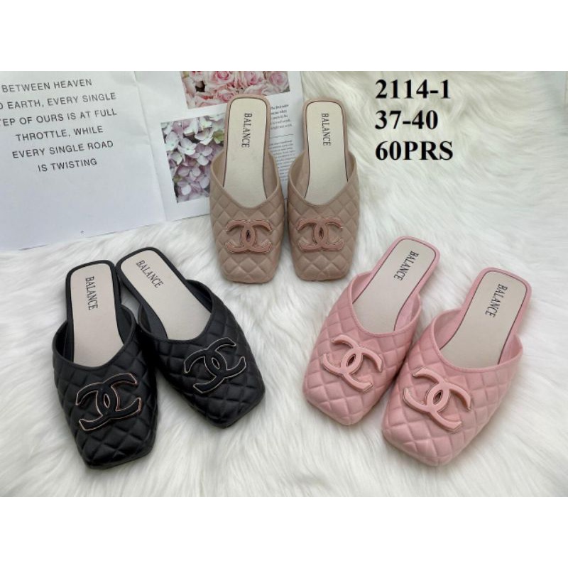 sandal wanita  selop, karet wanita sandal Selop perempuan