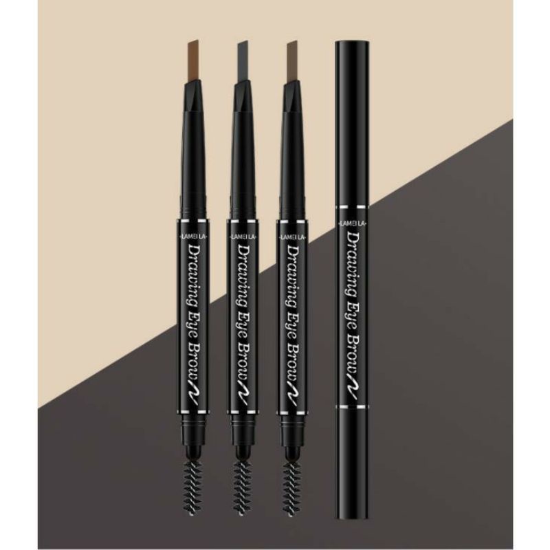 Pensil Alis LAMEILA Eyebrow Pencil Eyebrow Pen 6 Warna Pencil Alis Lameila ORIGINAL Kosmetik Halal756