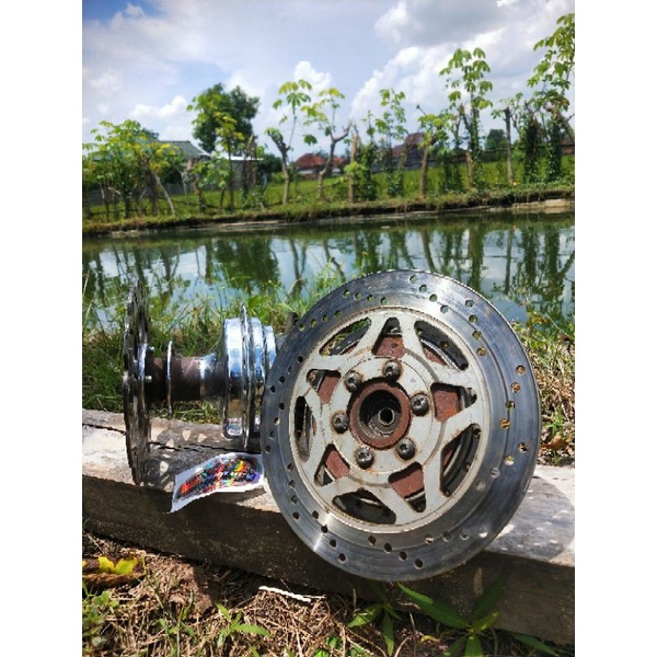 Tromol modif set depan belakang Ts125 Ts100 original