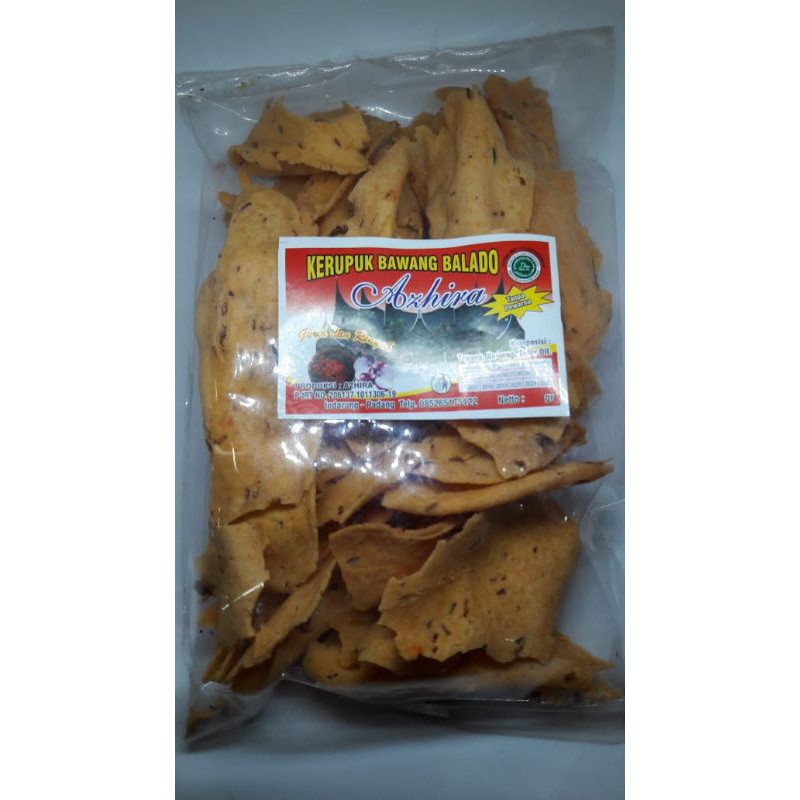 

KERIPIK BAWANG BALADO TEBAL