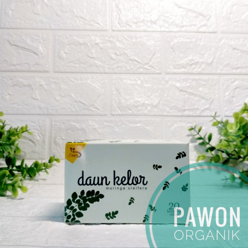

Leafy Teh Daun Kelor Moringa Oleifera Tea Teh Celup Herbal Alami