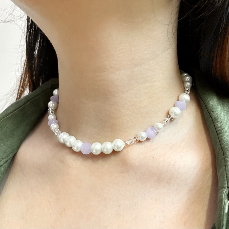 Amy pearl necklace / choker