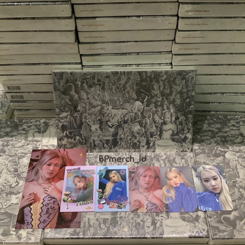 BLACKPINK ROSÉ / ROSE FIRST SINGLE ALBUM - R - KTOWN4U & WITHDRAMA