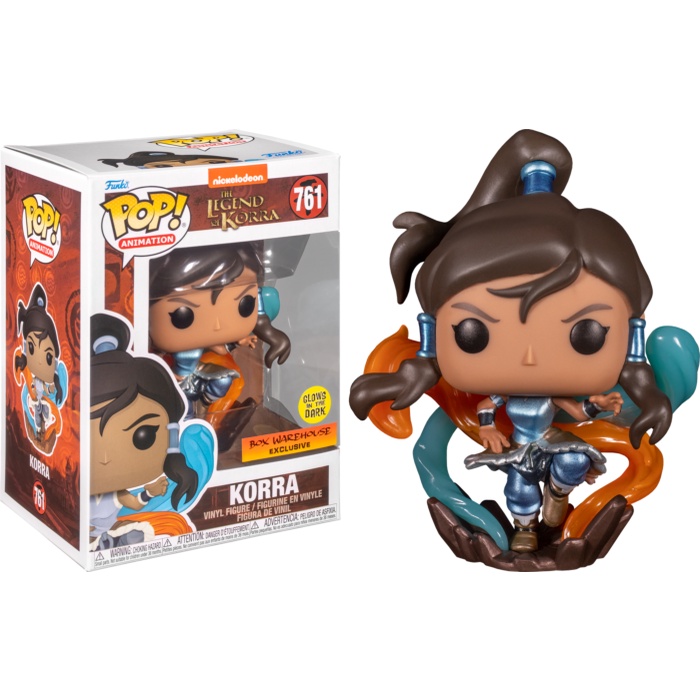 Funko POP The Legend of Korra - Korra Metallic Glow in the Dark #761