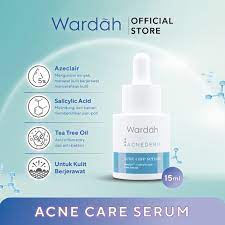 Wardah Acnederm Acne Care Serum 15 ml - Serum Jerawat