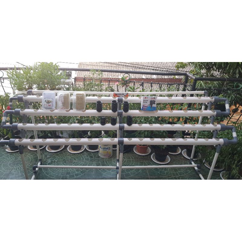 Paket Hidroponik Sistem DFT ukuran 2 meter Paket siap Paket Hidroponik Sistem DFT ukuran 2 meter Paket siap