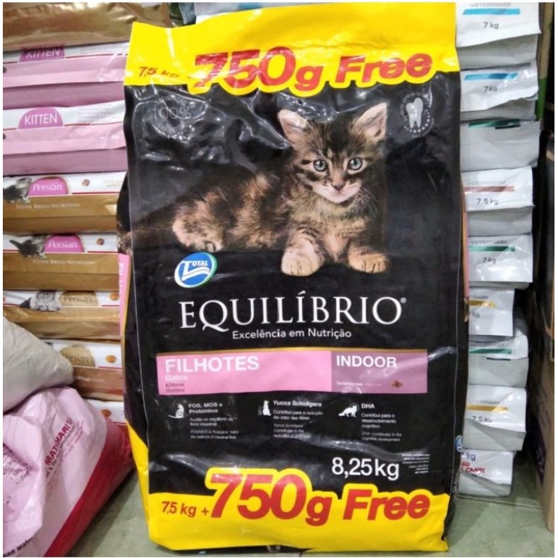 Equilibrio Kitten 7,5kg Paket 3 karung Cat food