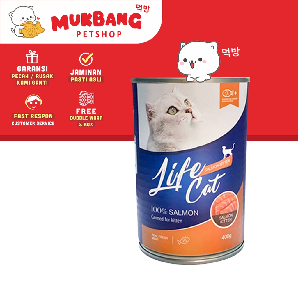 Life Cat Kaleng 400 gram Makanan Kucing Basah Kaleng Kitten Adult Wet Food Makanan Kucing Basah Kaleng Makanan Kucing Basah Kitten Life Cat Wet Food Makanan Kucing Kitten Wet Food Life Cat Makanan Kaleng Kucing Basah Wet Food Kaleng