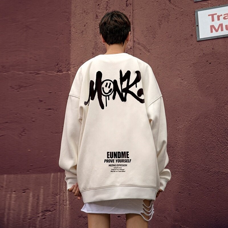 Sweater Oversize Korea Sweater Laki Sweater Hoodie Pria Polos Sweater Hoddie Pria Suwiter Cowok Dist
