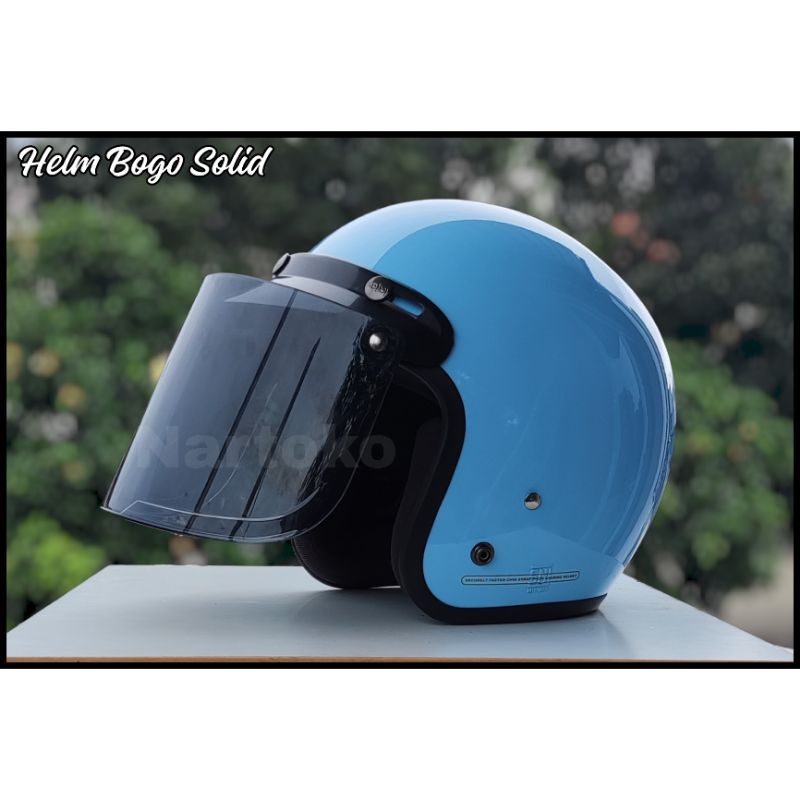 18 Juni Helm Bogo Retro Dewasa Murah Full Leher SNI