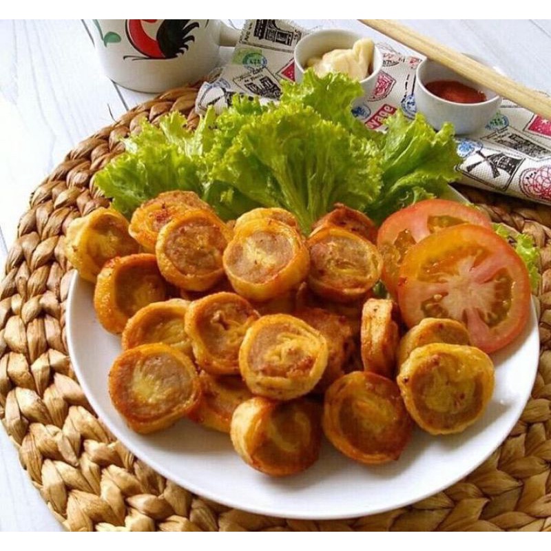 

Egg Chicken roll
