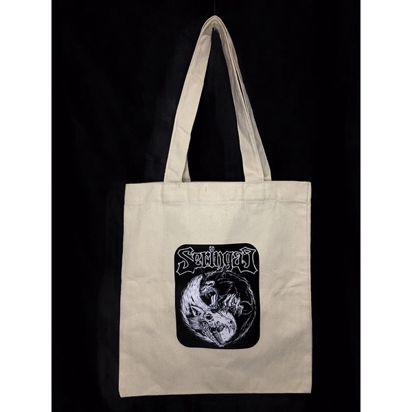 totebag tas slempang custom seringai
