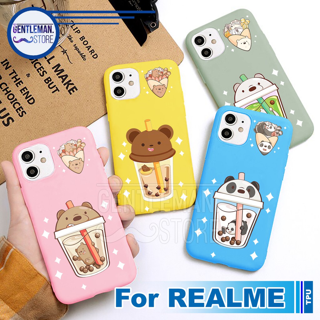 CASE TPU REALME 5 5i 5S 8 4G 8 5G C1 C11 C12 C15 C2 C25 C3 NARZO 20 NARZO 30A