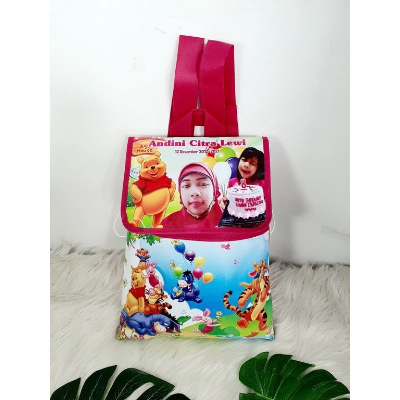 Tas Ultah Ransel Custom Desain Nusa Rara